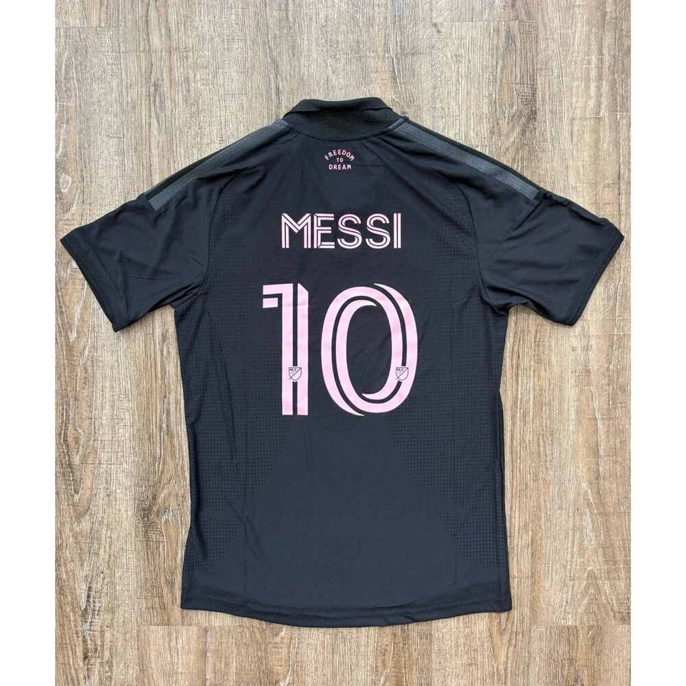 Adidas Inter Miami CF Away Authentic Soccer Jersey Messi #10 Men’s Sz Med JL8494
